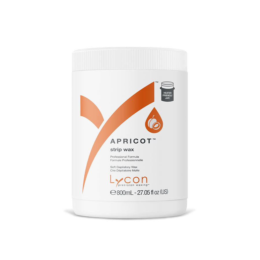 Lycon Apricot Strip Wax Jars 800ML