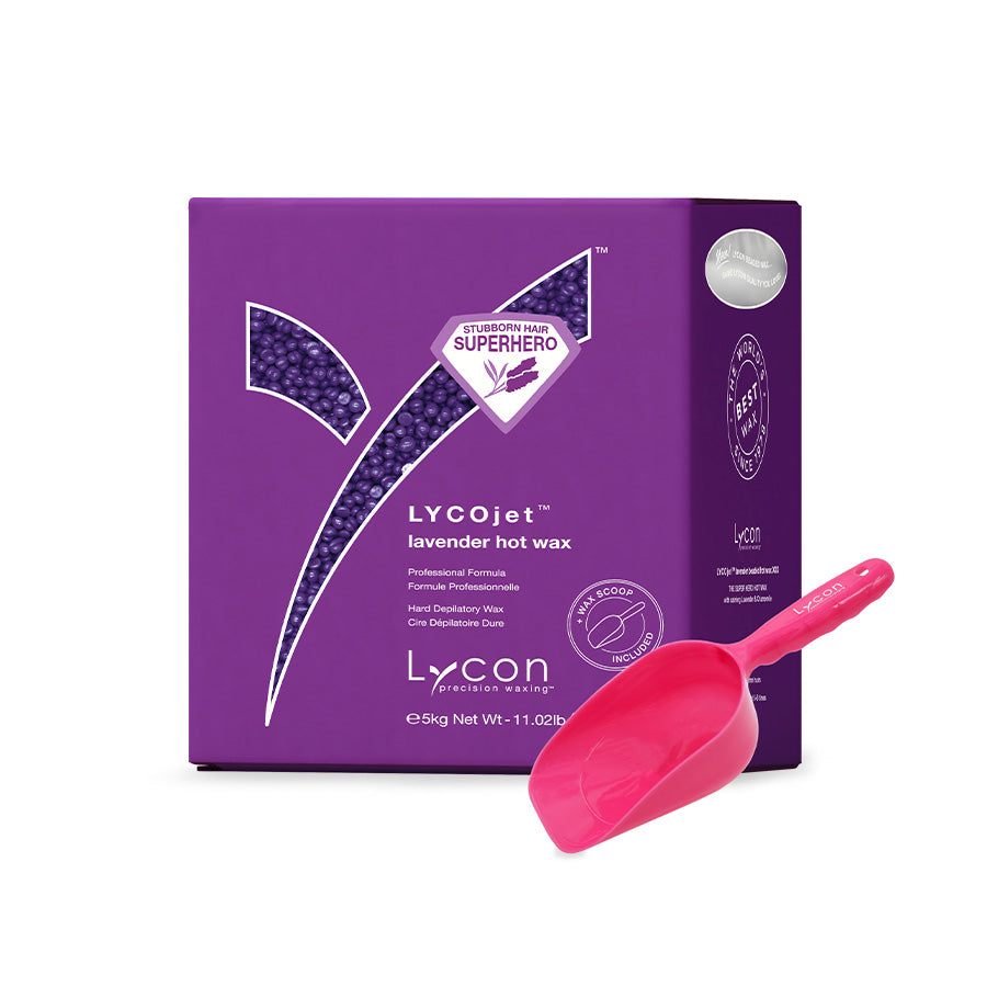 Lycon Lycojet Lavender Hot wax Beads 5KG