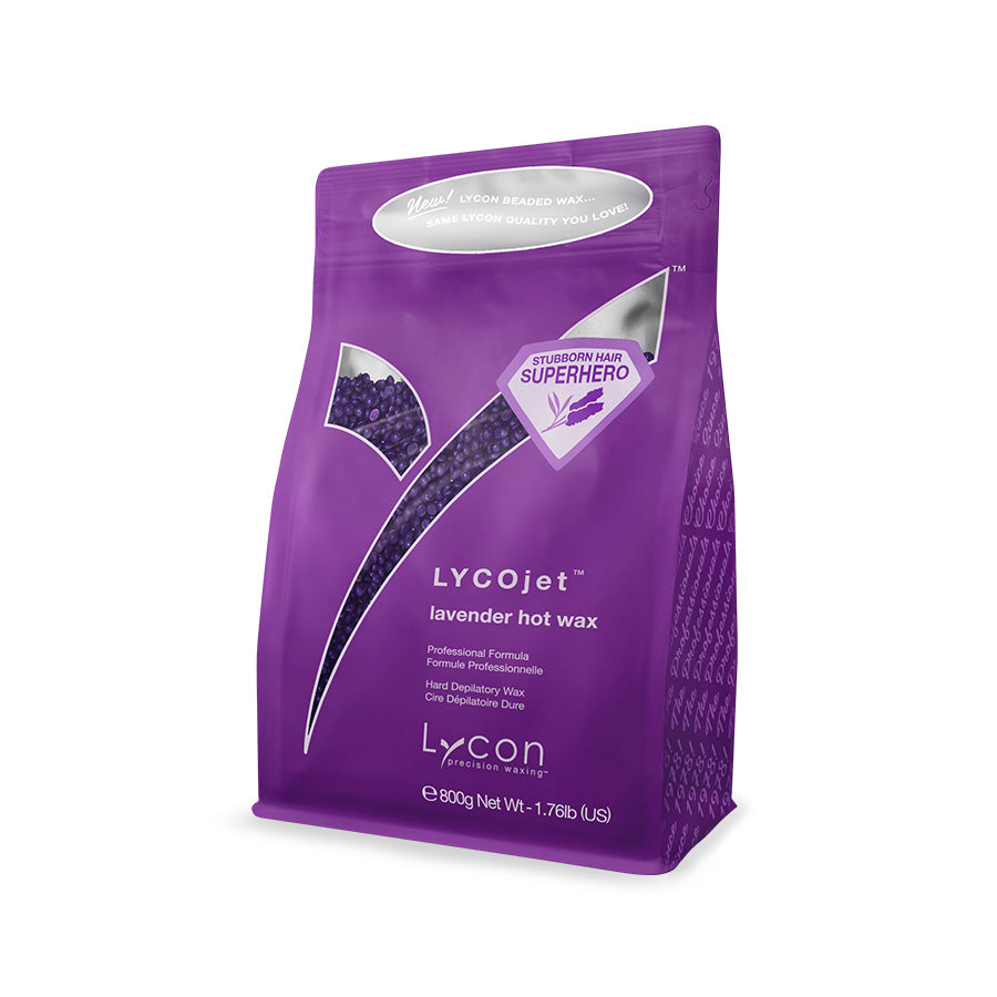 Lycon Lycojet Lavender Hot wax Beads 800g