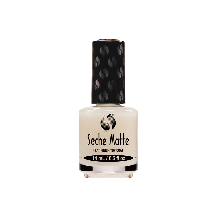 Seche Matte Flat Finish Top Coat 14ml - Professional Salon Brands