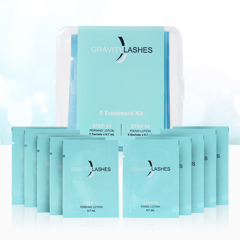 Gravity Lash Lifting Kit - 5 Treatments - Professional Salon Brands