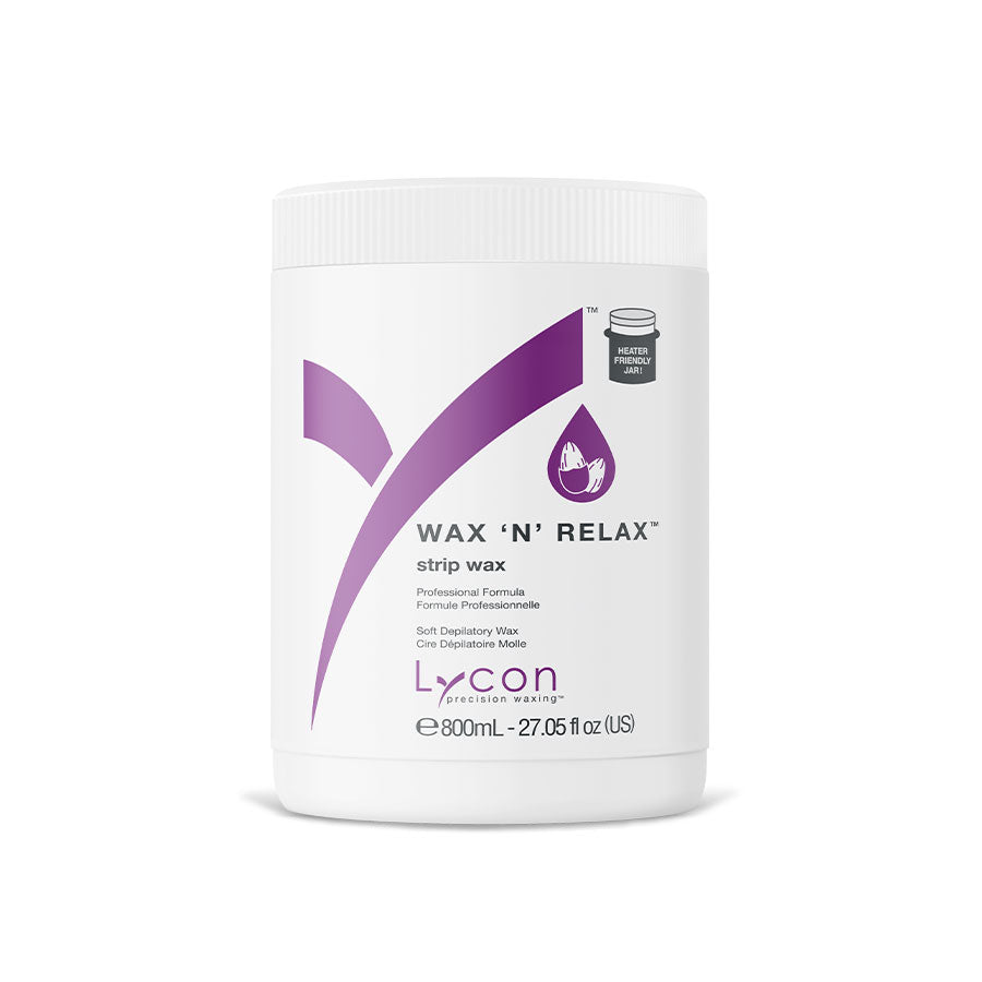 Lycon Wax 'N' Relax Strip Wax Jar 800ML