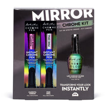 Load image into Gallery viewer, CHROME 3PC KIT - MIRROR/OPAL LOOK - Professional Salon Brands
