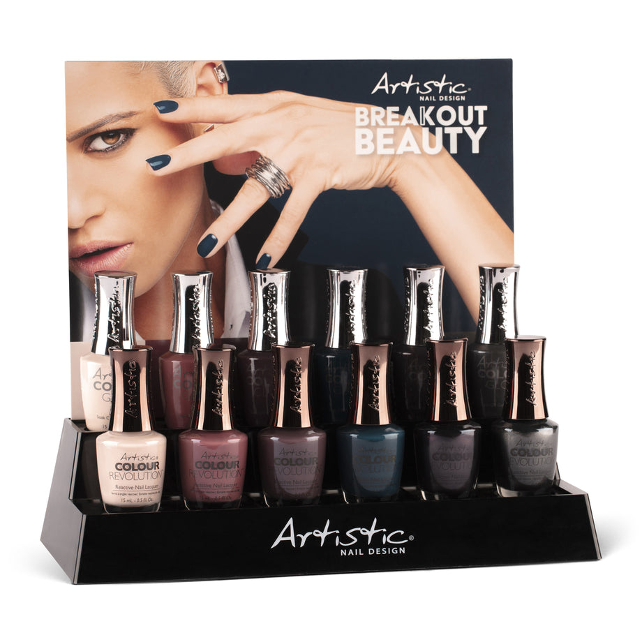 BREAK OUT BEAUTY - COLOUR GLOSS & COLOUR REVOLUTION 12PC DISPLAY - Professional Salon Brands