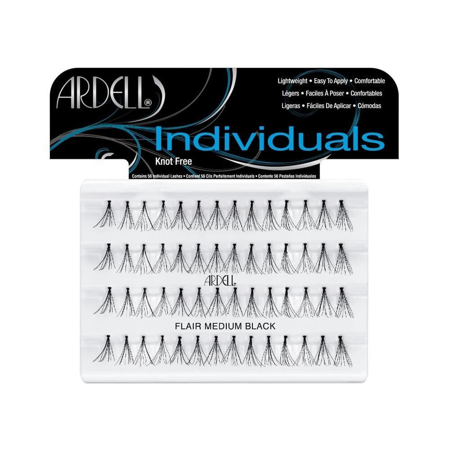 Ardell Lashes Duralash Individual Flare knotted - Medium Black