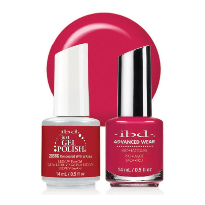 ibd Gel Polish & Lacquer Duo - Concealed With a Kiss - Professional Salon Brands