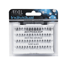 Load image into Gallery viewer, Ardell Lashes Flared Knot-Free Individuals - Short Black - Professional Salon Brands
