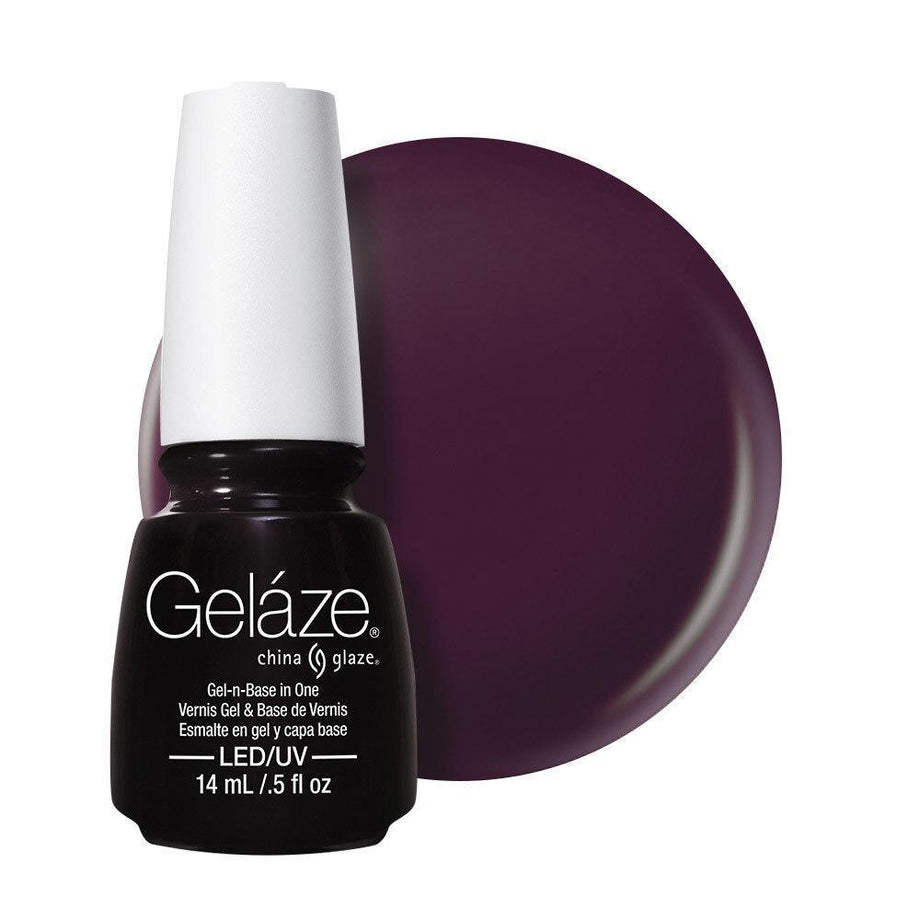 China Glaze Gelaze Gel & Base 14ml - Evening Seduction