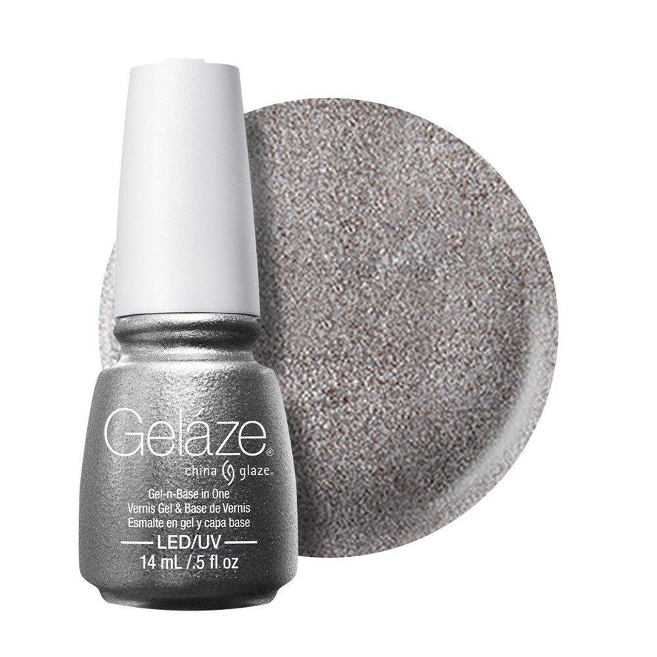 China Glaze Gelaze Gel & Base 14ml - Gossip Over Gimlets