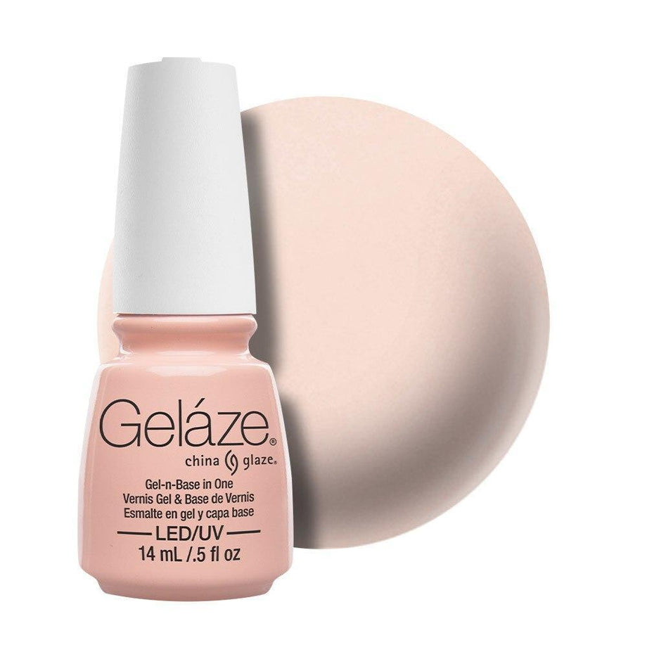 China Glaze Gelaze Gel & Base 14ml - Innocence