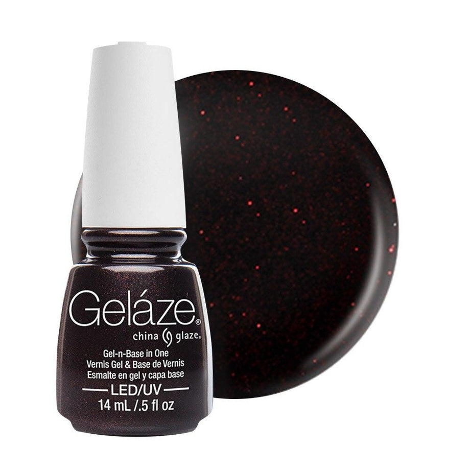 China Glaze Gelaze Gel & Base 14ml - Lubu Heels