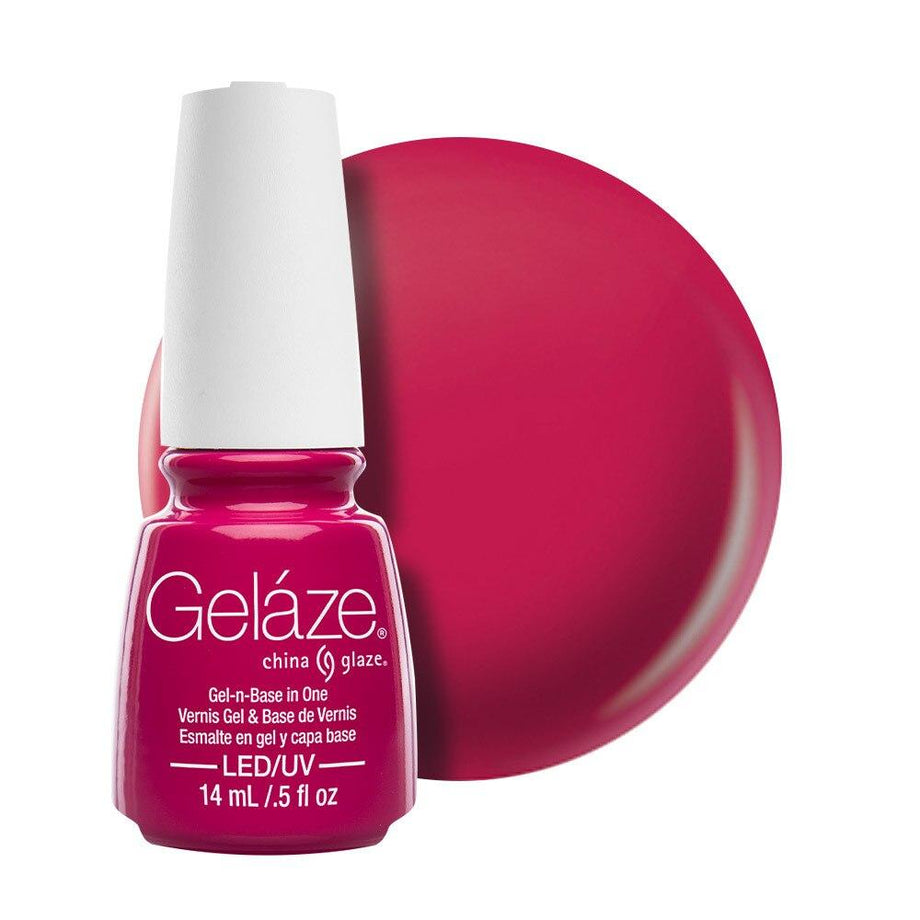 China Glaze Gelaze Gel & Base 14ml - Make An Entrance