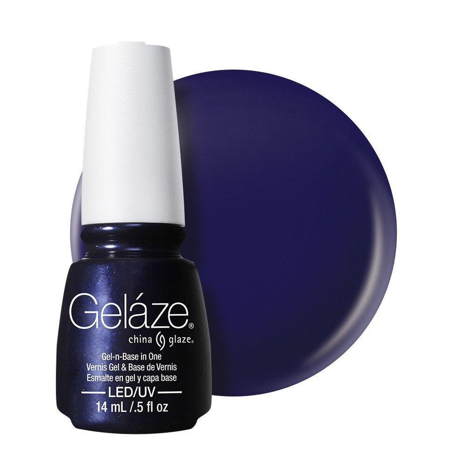 China Glaze Gelaze Gel & Base 14ml - Up All Night