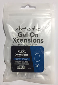 Artistic Gel On Xtensions Short Round Refill #00 50pk