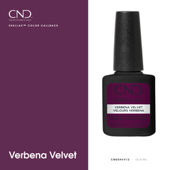 CND® SHELLAC® Colour CallBack Verbena Velvet (12.5 mL)