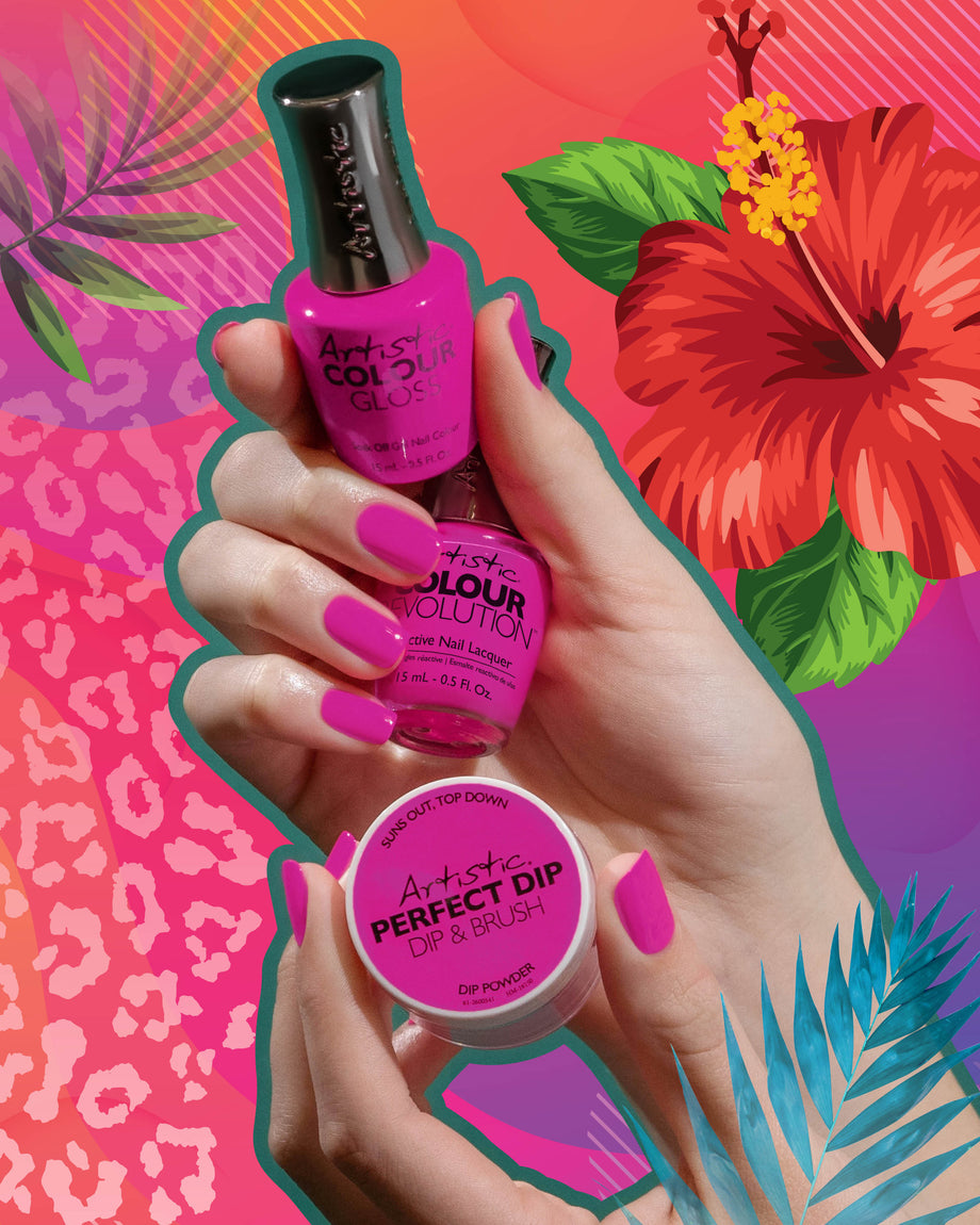 ARTISTIC - SUNS OUT, TOP DOWN - HOT PINK CRÈME - GEL 15mL - Professional Salon Brands