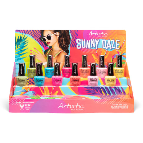 ARTISTIC - SUNNY DAZE - COLOUR GLOSS & COLOUR REVOLUTION - 12PC DISPLAY - Professional Salon Brands