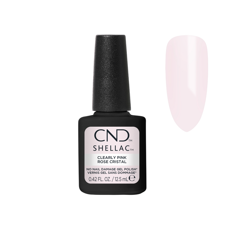 CND™ SHELLAC® Colour Coat Clearly Pink 12.5 mL