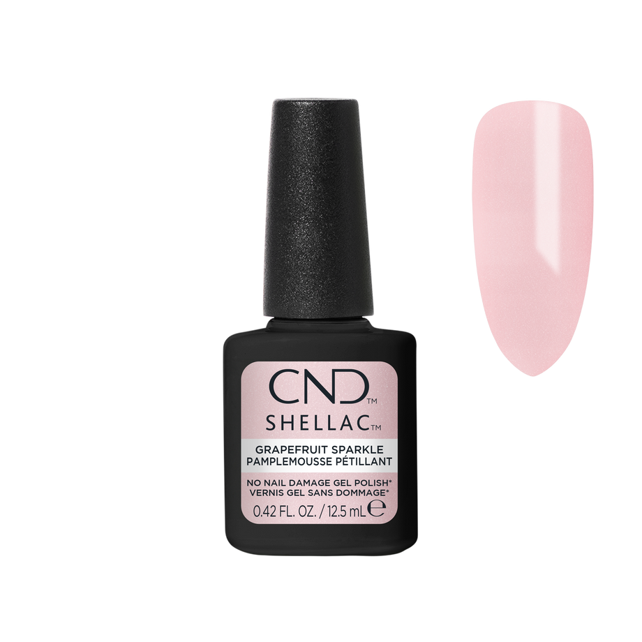 CND™ SHELLAC® Colour Coat Grapefruit Sparkle 12.5 mL