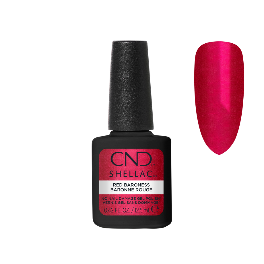 CND™ SHELLAC® Colour Coat Red Baroness 12.5 mL