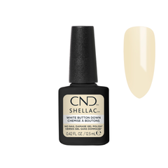 CND™ SHELLAC® Colour Coat White Button Down 12.5 mL