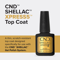 CND® SHELLAC® Gel Polish XPRESS5 Top Coat 12.5 mL