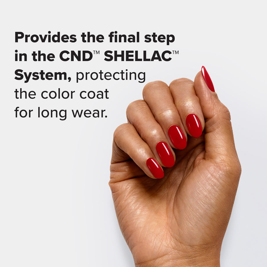 CND® SHELLAC® Gel Polish Original Top Coat 12.5 mL