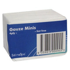 Salon &amp; Spa Gauze Minis 20cm x 10cm 100pk - Professional Salon Brands