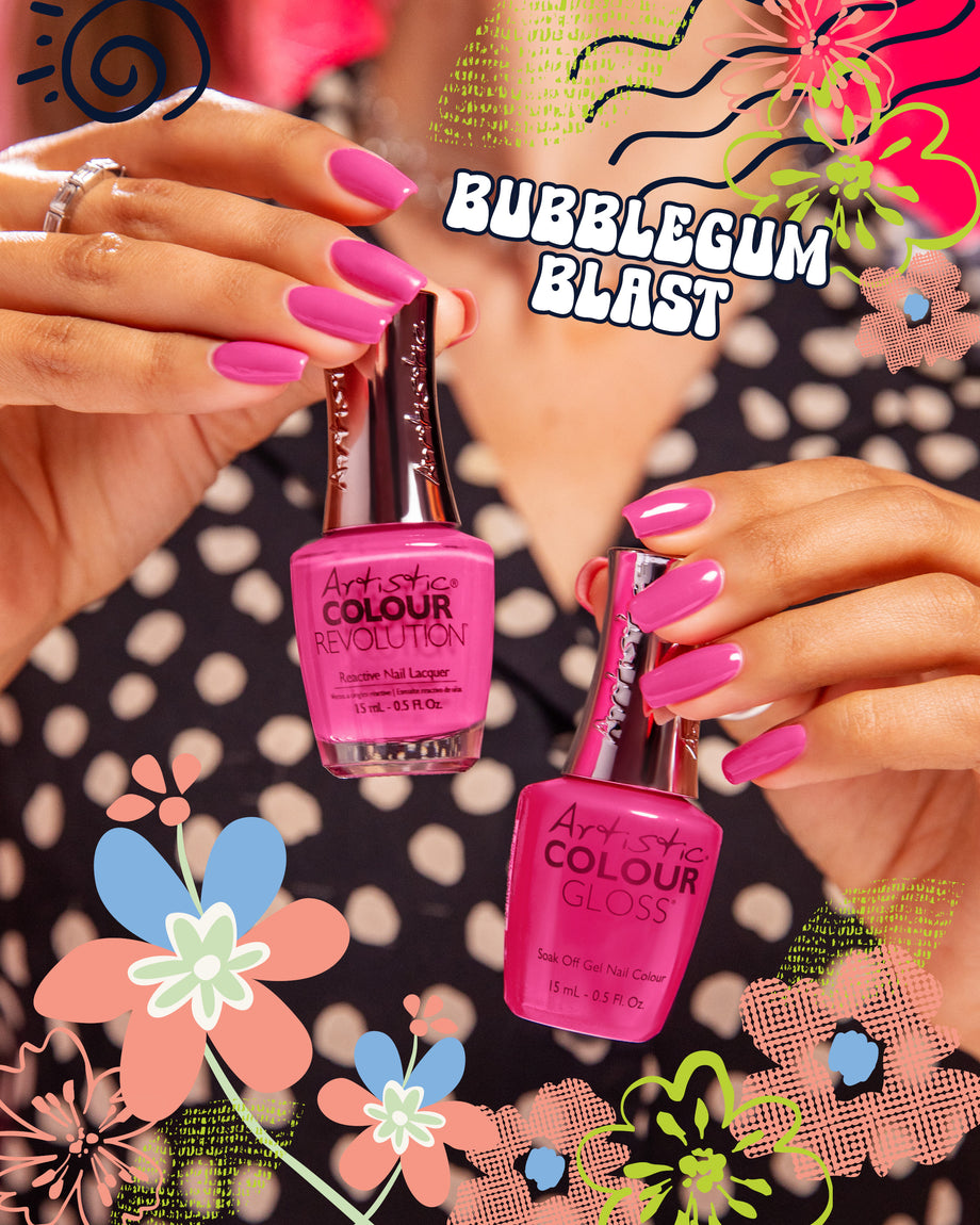 Artistic Bloom Rush Bubblegum Blast Gel 15ml - Professional Salon Brands