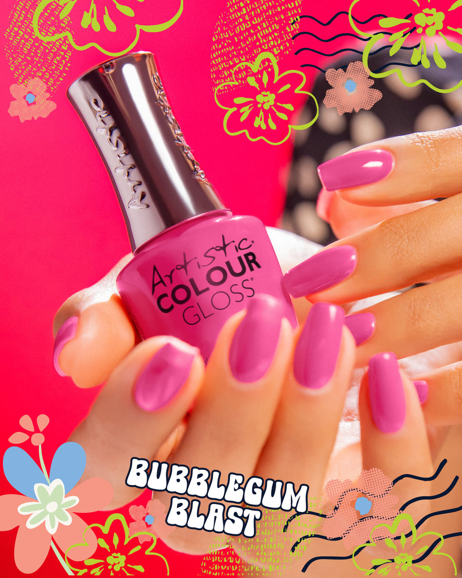 Artistic Bloom Rush Bubblegum Blast Lacquer 15ml - Professional Salon Brands