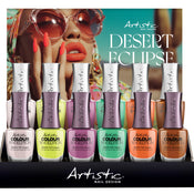 Artistic Nail Design Desert Eclipse 12 PC Mixed Display