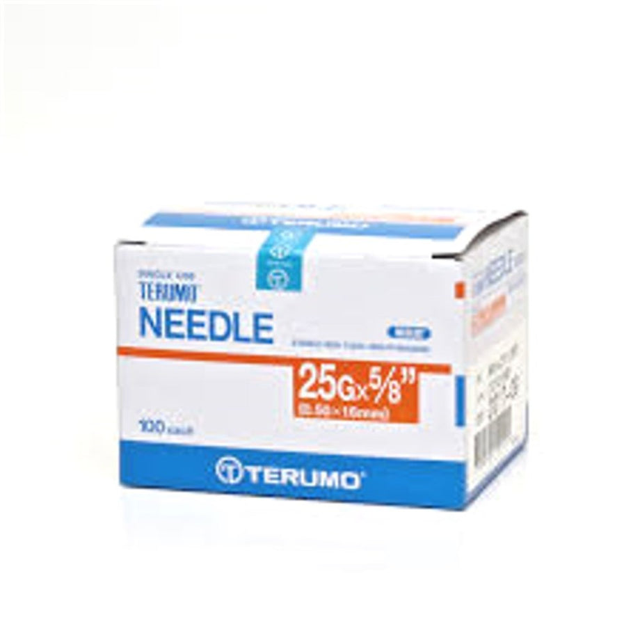NEEDLES TERUMO 25G 100PK BOX - Professional Salon Brands