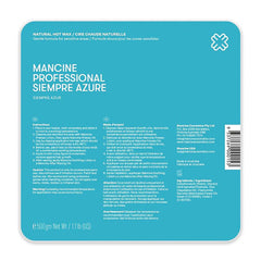Mancine Siempre Azure Hot Wax 500gm - Professional Salon Brands