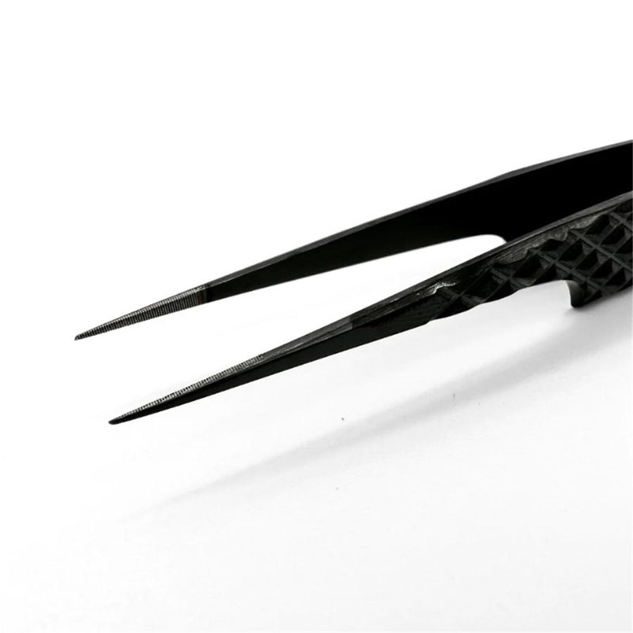Elleebana Ellee-Isolate - Straight Tweezer (Black Plasma Coated)