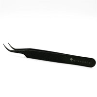 Elleebana Ellee-Flow - Pro Curved Tweezer (Black Plasma Coated) EACH