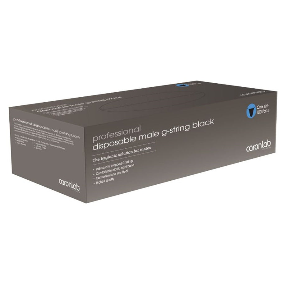 Caron G-String Men Black 100PK