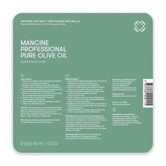 Mancine Olive Oil Hot Wax 500gm - Professional Salon Brands