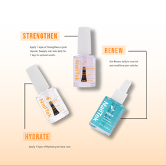 Nail Tek Nail Recovery For Soft Peeling Nails 3pc Kit - Professional Salon Brands