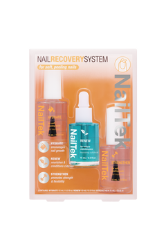 Nail Tek Nail Recovery For Soft Peeling Nails 3pc Kit - Professional Salon Brands