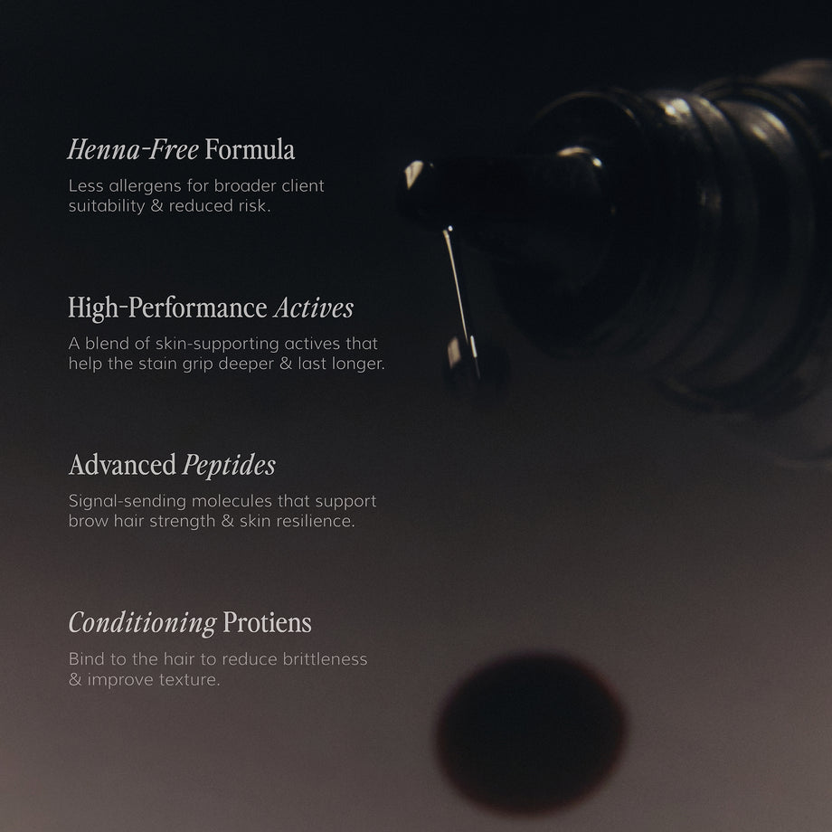 Brow Code Stain Pure Dye Discovery Collection (Get Free Oxidant 3% Developer 100ml)