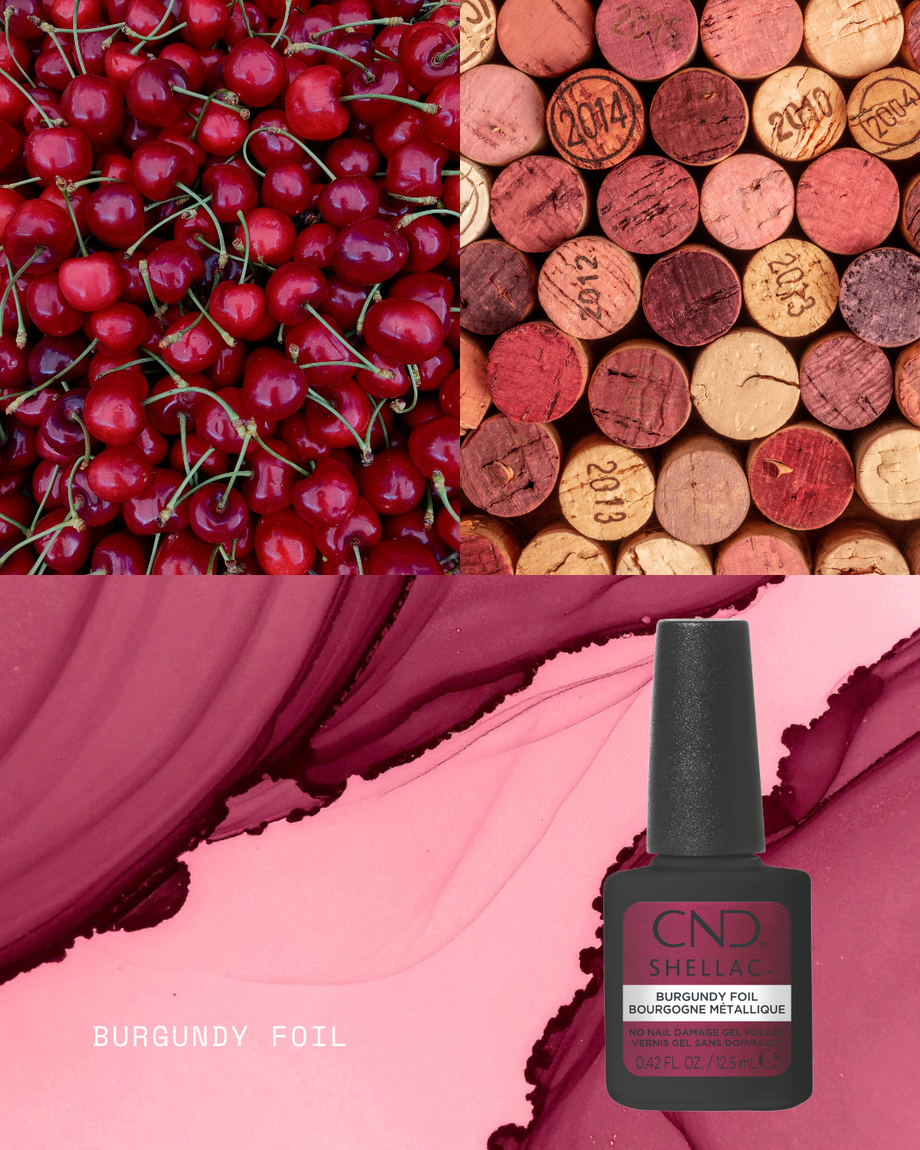 CND® SHELLAC® Retro Refresh Burgundy Foil (12.5 mL)