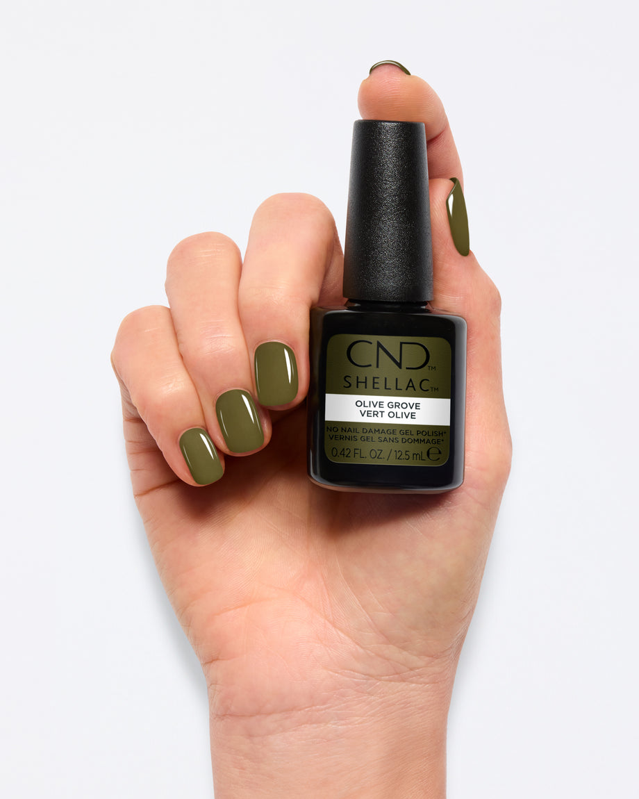 CND™ SHELLAC® Colour Coat Olive Grove 12.5 mL