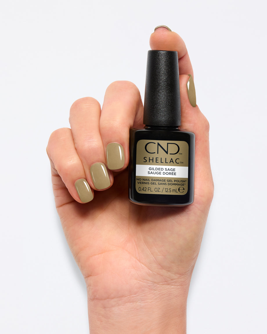CND™ SHELLAC® Colour Coat Gilded Sage 12.5 mL