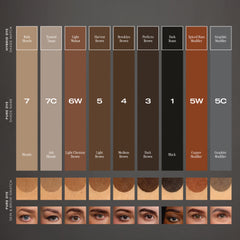 Brow Code Stain Pure Dye Discovery Collection (Get Free Oxidant 3% Developer 100ml)
