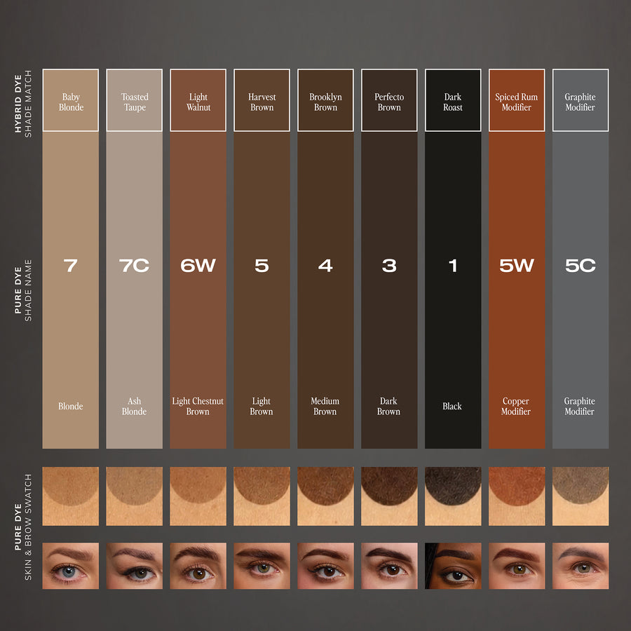 Brow Code Stain Pure Dye Discovery Collection