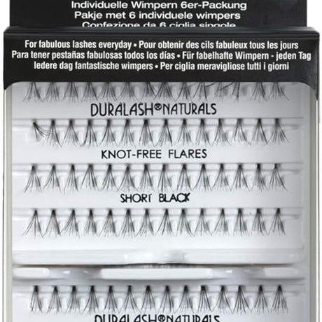 Ardell Lashes Duralash Naturals Individual Refill 6-PK - Short Black - Professional Salon Brands