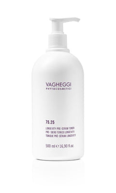 Vagheggi 75.25 Longevity Pre Serum Toner 500ml - Professional Salon Brands