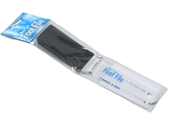 New York Foot File Clear Handle 6mm - Professional Salon Brands
