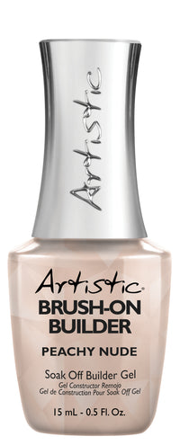 Artistic Brush on Builder Gel 15ml - Peachy Nude