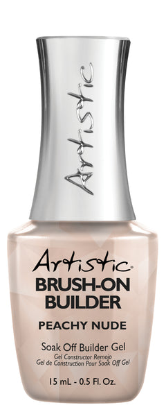 Brush on Builder Gel 15ml - Peachy Nude - Professional Salon Brands